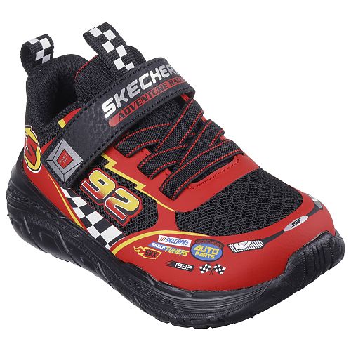 pantofi copii baieti sport SKECH TRACKS 402303L BLACK/RED