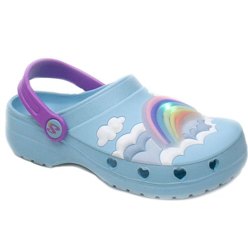 papuci copii fete 308027L bleu