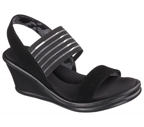 sandale dama negru
