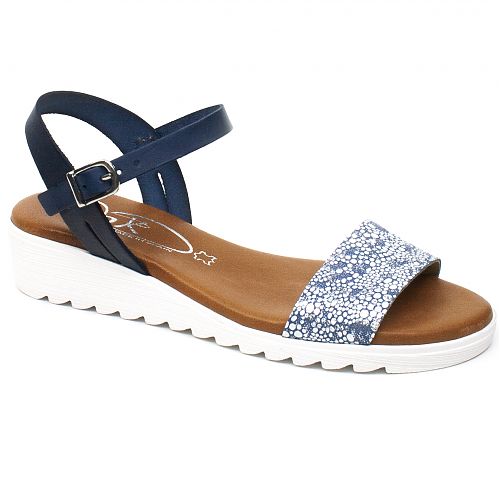 sandale dama 9220 bleumarin