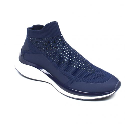 pantofi dama sport Sneakers Fashletics bleumarin