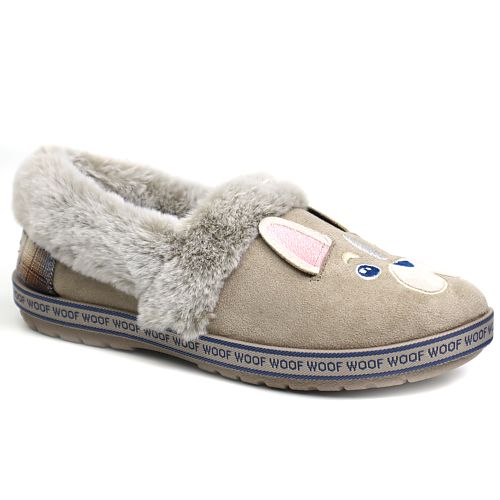 papuci dama TOO COZY DOG 113482 TAUPE