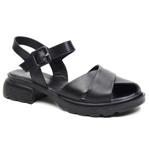 sandale dama D01090 negru