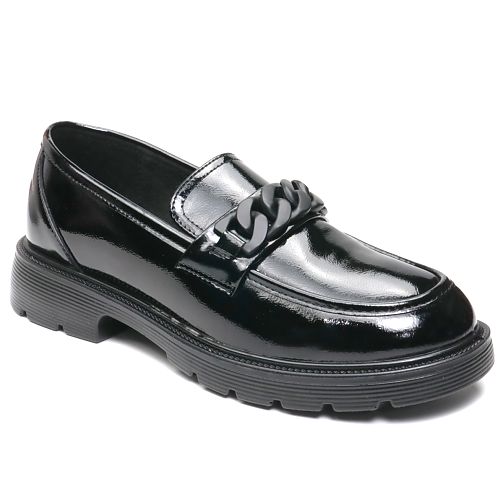 pantofi dama 220139 negru lac